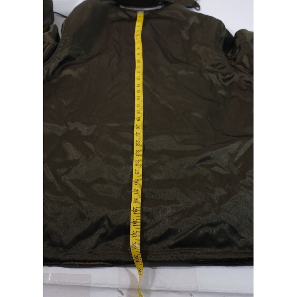 Flight-Master Jacket Mens XL Brown Industrial Hooded Vintage 50s Workwear - Picture 5 of 11